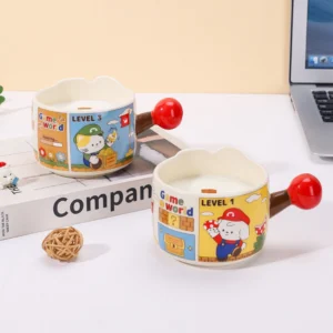 Super Mario-Inspired Game World Ceramic Candles