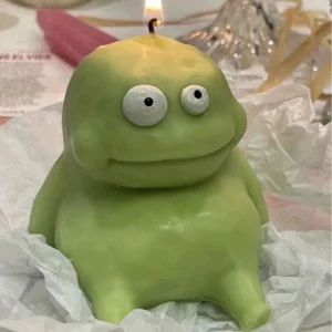 Wide Eyed Wonder Blob Monster Candle